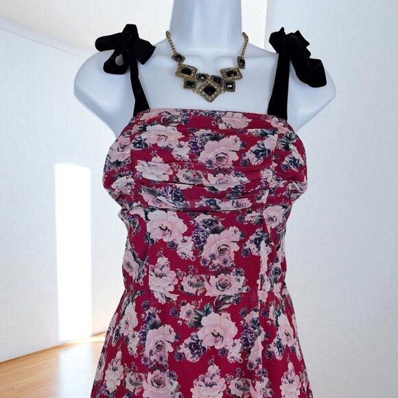 NWT BELLEVUE THE LABEL QUINN MIDI DRESS - Picture 3 of 6